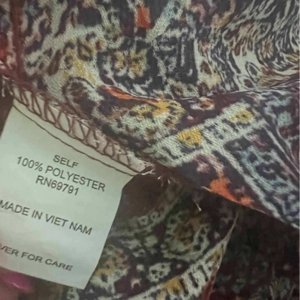 Figueroa‎ & Flower Boho Blouse with Bell Sleeve M - Picture 4 of 5